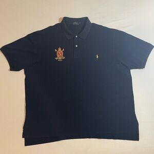 Men’s Big & Tall Polo by Ralph Lauren Navy Blue Size 3XLT